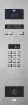 Panel domofonowy  (Centrala Master), do instalacji cyfrowych do 1020 lokali, ACO INSPIRO 8+ ACO